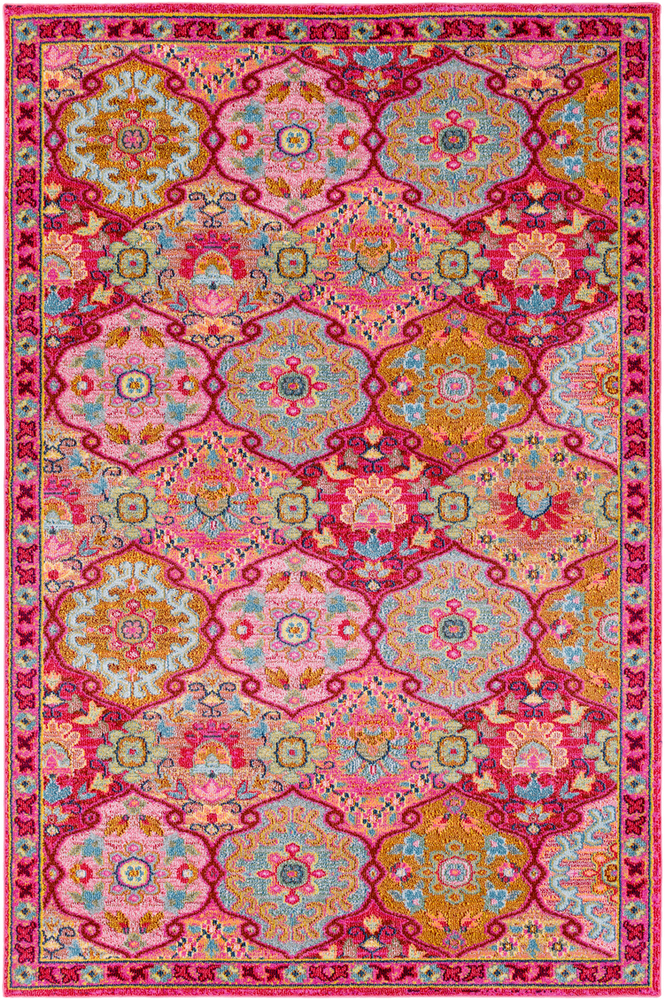 ANI1016-1616 18 in. Anika Updated Traditional Sample Area Rug - Multicolor