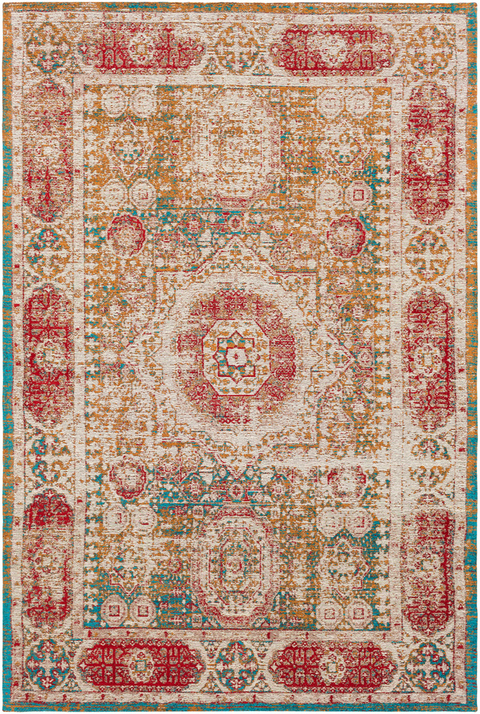 AMS1011-1616 18 in. Amsterdam Updated Traditional Sample Area Rug - Multicolor
