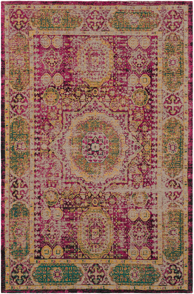 AMS1014-1616 18 in. Amsterdam Updated Traditional Sample Area Rug - Multicolor