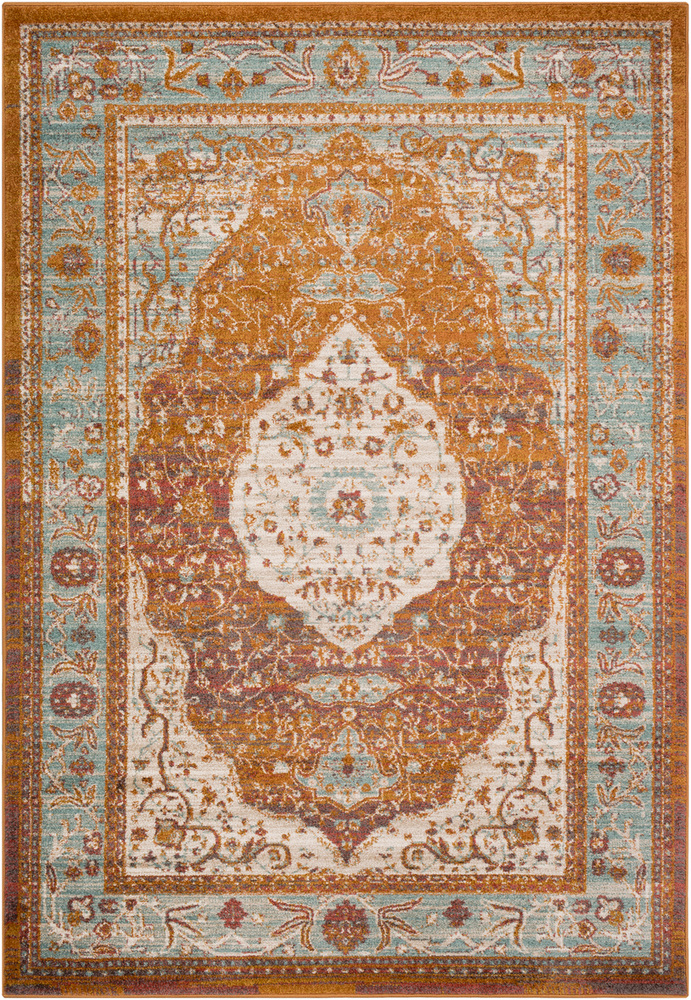 RIO2304-1616 18 in. Rio Updated Traditional Sample Area Rug - Multicolor