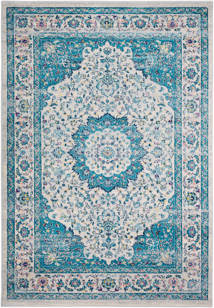 RIO2307-1616 18 in. Rio Updated Traditional Sample Area Rug - Multicolor