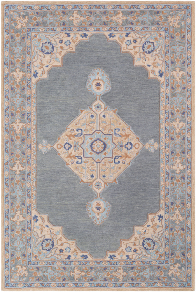 FIR1007-1616 18 in. Fire Work Traditional Sample Area Rug - Multicolor