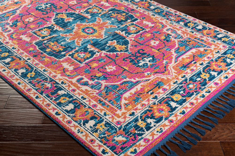 LOV2322-1616 18 in. Love Updated Traditional Sample Area Rug - Multicolor