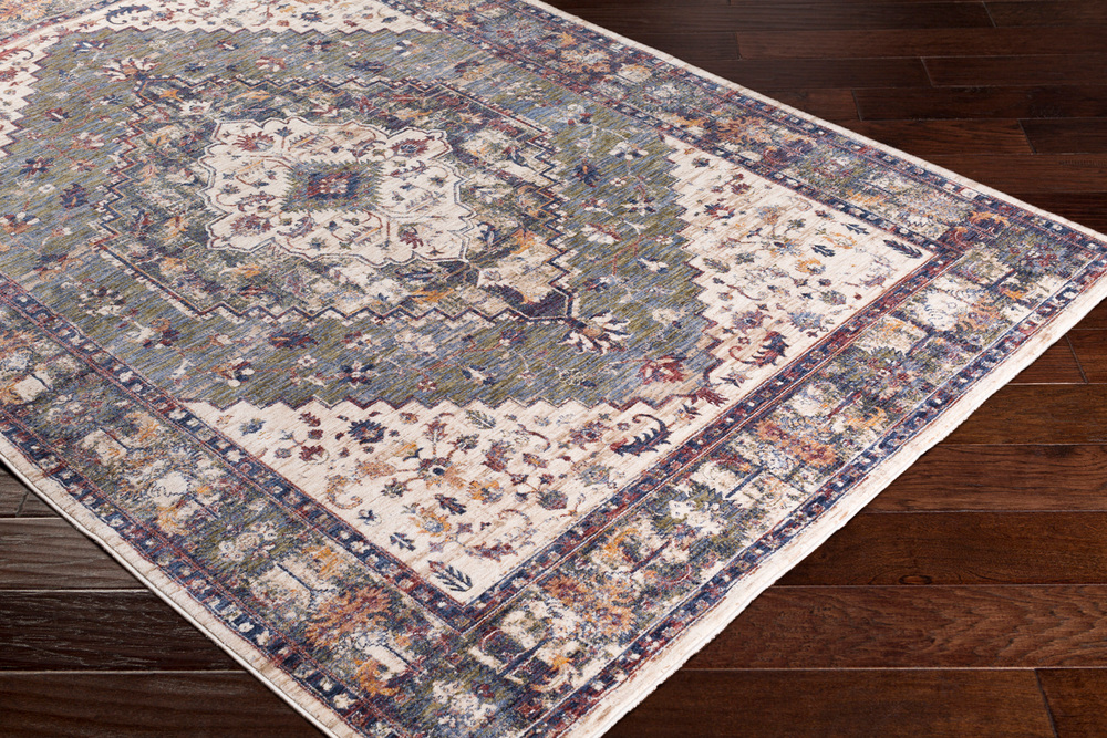 MHL2307-1616 18 in. Mahal Traditional Sample Area Rug - Multicolor