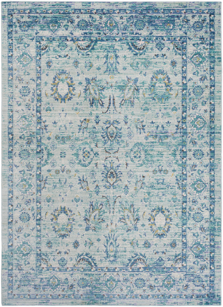 GER2301-1616 18 in. Germili Updated Traditional Sample Area Rug - Multicolor