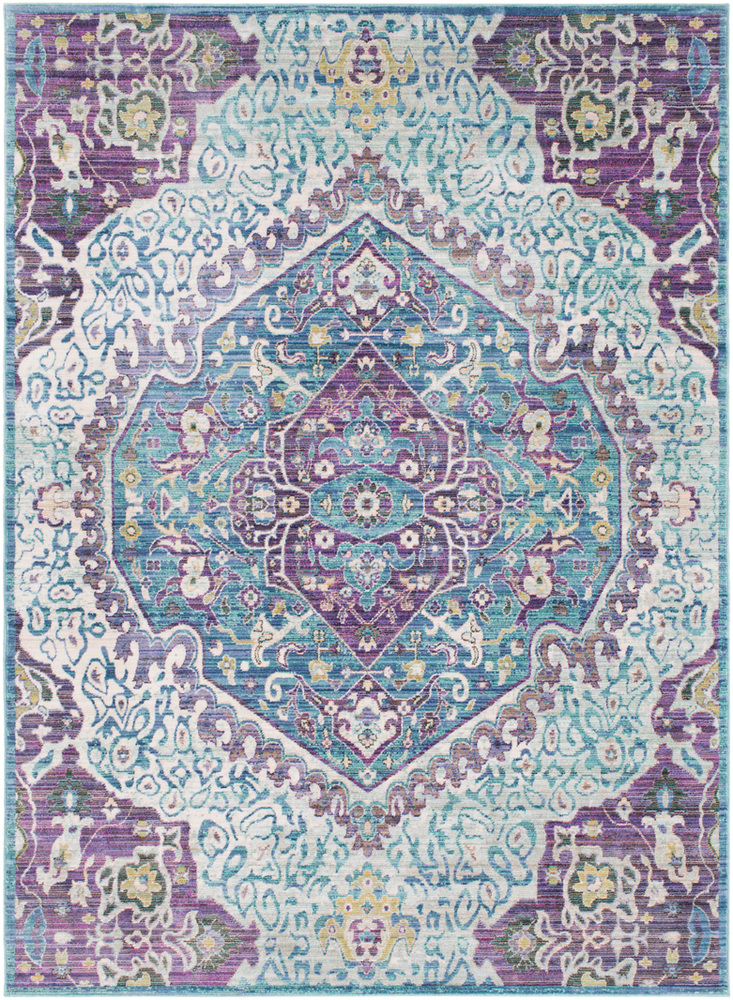 GER2304-1616 18 in. Germili Updated Traditional Sample Area Rug - Multicolor