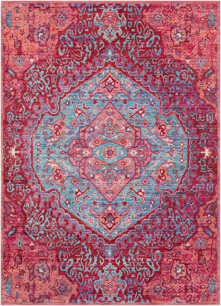 GER2325-1616 18 in. Germili Updated Traditional Sample Area Rug - Multicolor