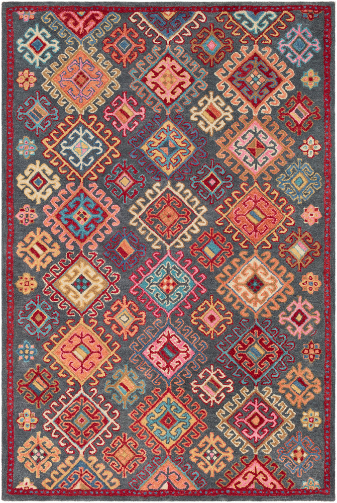 TBZ1001-1616 18 in. Tabriz Traditional Sample Area Rug - Multicolor
