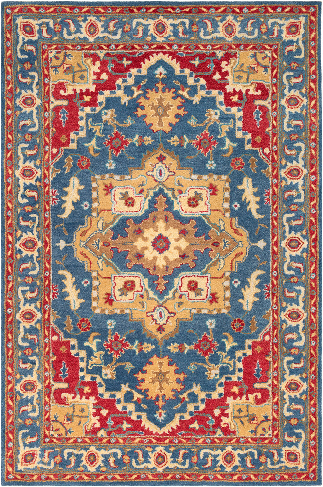 TBZ1004-1616 18 in. Tabriz Traditional Sample Area Rug - Multicolor