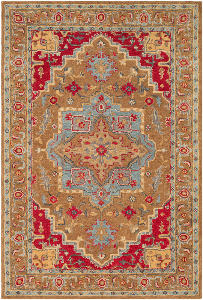 TBZ1005-1616 18 in. Tabriz Traditional Sample Area Rug - Multicolor