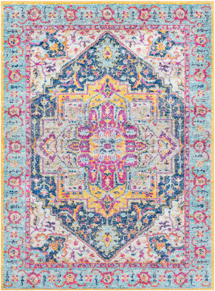 ELZ2301-1616 18 in. Elaziz Updated Traditional Sample Area Rug - Multicolor