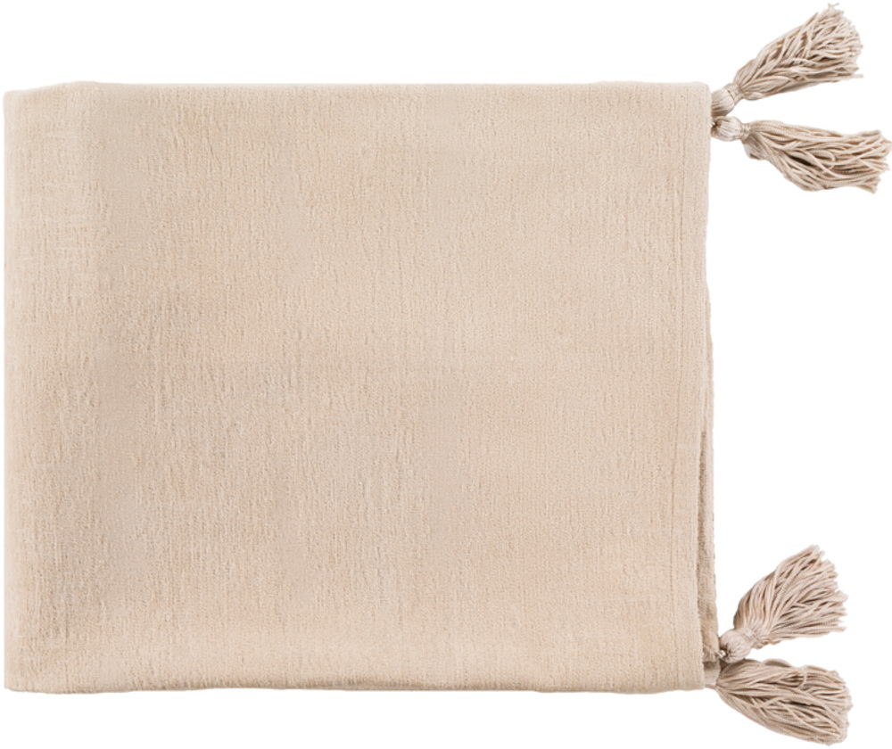 CPA1001-5060 50 x 60 in. Copacetic Modern Rectangle Throw - Khaki