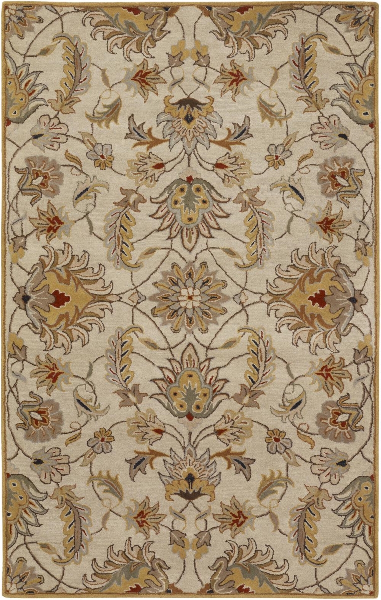 Picture of Livabliss CAE1029-24HM Caesar Rug- 100% Wool- Hand Tufted- Gold/Beige/Taupe/Rust/Olive/Sage- 2&apos;X4&apos; HEAR