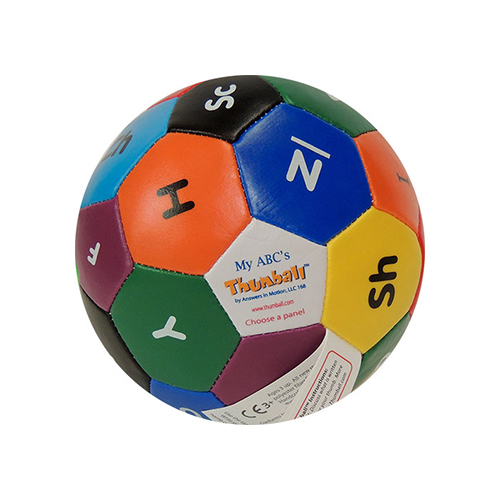 Talicor 9041 4 in. 32 Panel My ABCs Thumball - Multicolor
