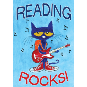 Picture of Teacher Created Resources 63930 Pete the Cat - Reading Rocks Positive Poster