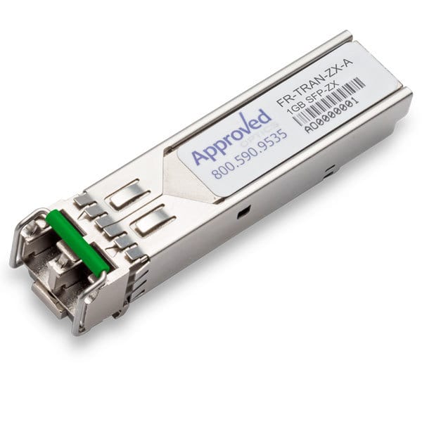 Approved Networks FR-TRAN-ZX-A 90 km Range Compatible 1GE SFP Transceivers
