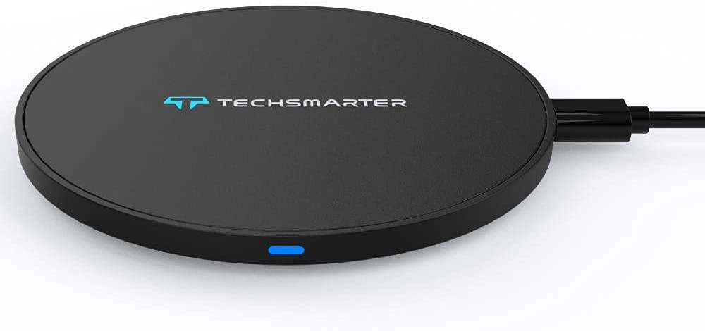 15W Fast Charging Wireless Charger Pad, Qi Certified -  Techsmarter, TE489566