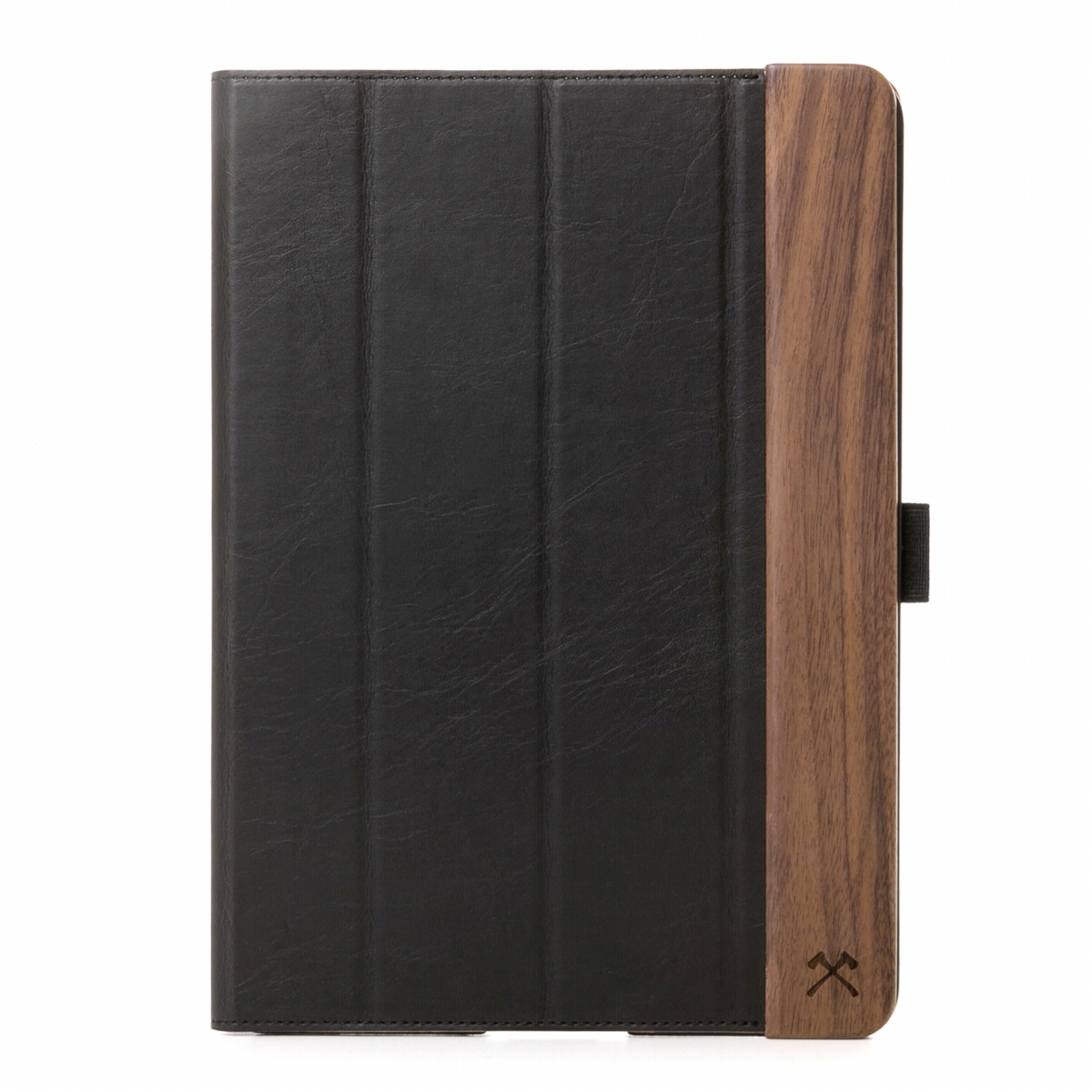 eco191 Walnut Leather Polycarbonate Microfiber Case for 9.7 in. iPad 2017-2018