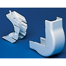 TSR3W-29-1 1.75 in. White Cable Raceway External Corner, Pack of 10