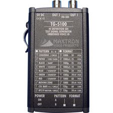 Picture of Maxtron Products TG-5100B HD-SDI Pattern Generator with Voice ID & Battery Option