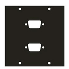 Products 2DB9 UCP Module for Two 9-Pin D-Subs