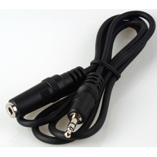 MPS-MFS-6 6 ft. Mini Male to Stereo 3.5mm Mini Female Cable