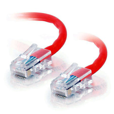 CTG-26704 14 ft. Cat5E 350 MHz Crossover Patch Cable - Orange