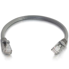 CTX-27130 1 ft. Cat 6a Snagless Unshielded UTP Network Patch Cable - Gray