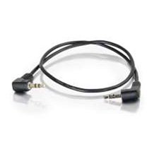 CTX-40582 1.5 ft. 3.5 mm Right Angled M & M Stereo Audio Cable