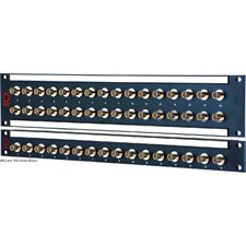 Picture of AVP Manufacturing & Supply WK-F116E1-JJ300 1 x 16 3 GHz Feedthru BNC Non-Recessed Patchbay