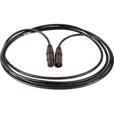 SC10XXJBN-B Star-Quad Cable Black & Gold XLR Microphone Cable, 10 ft. - Brown