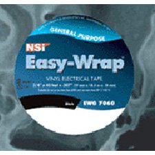 EWG-7060-0 Easy Wrap General Purpose Electrical Tape, Black - Pack of 10