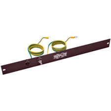 TRIPP LITE SRGROUNDPANELBC Rack Enclosure / Open Frame Server Cabinet ESD Grounding Panel 1U