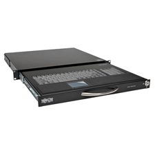 Tripp Lite SRSHELFKBD SmartRack 1U Rackmount Keyboard with KVM Cable Kit