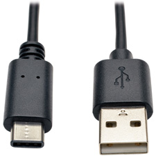 USB 2.0 Hi-Speed Cable USB Type-A Male to USB Type-C Male, 6 ft.