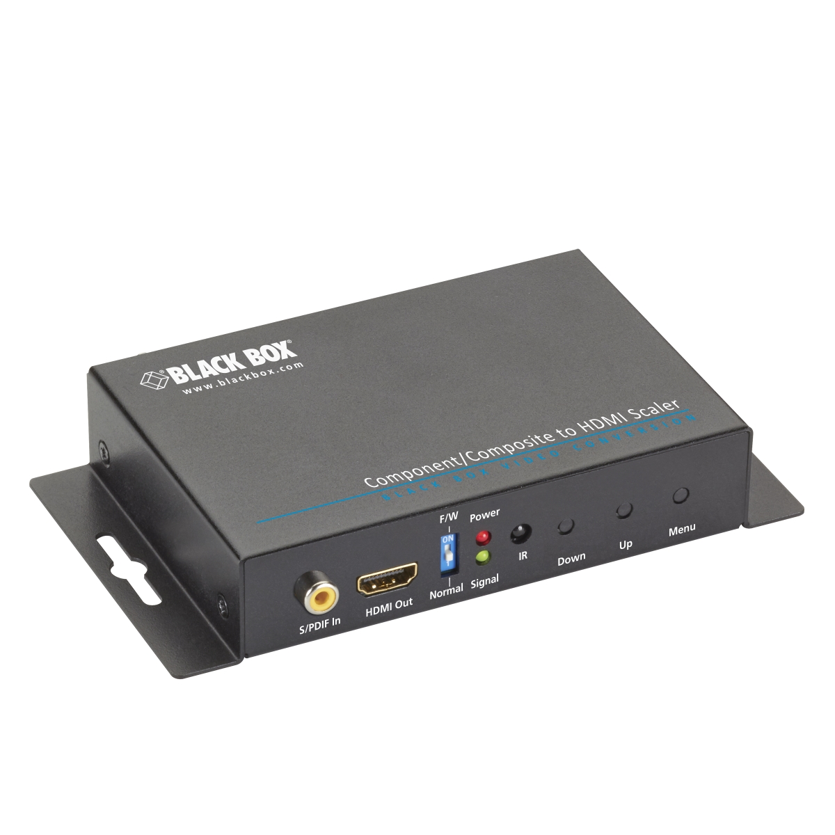 Picture of Black Box AVSC-VIDEO-HDMI Component&#44; Composite-to-HDMI Scaler & Converter with Audio
