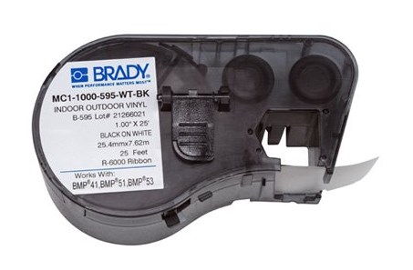 131582 BMP51, BMP53 & BMP41 Label Maker Cartridge