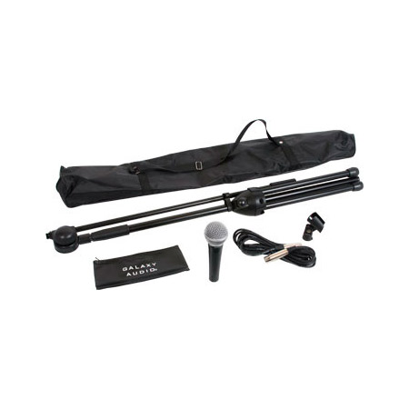 RT-66XD Microphone with Stand, Clip & Bag, 15 ft. Cable