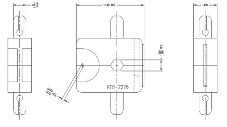KTH-2276 Crimp Die for 2065-29-9 -  Kings Brand