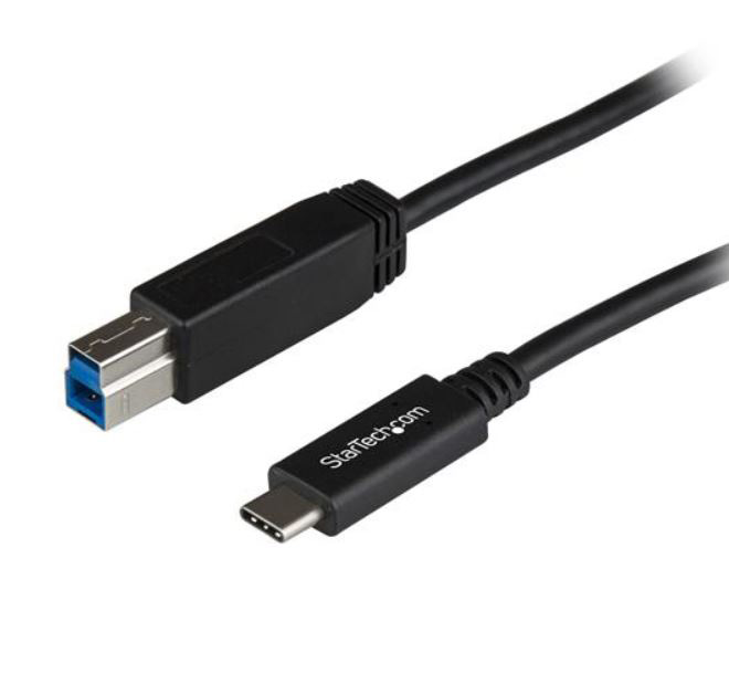 USB31CB1M 3 ft. USB-C to USB-B Printer Cable M&M 1m - USB 3.1, 10 Gbps