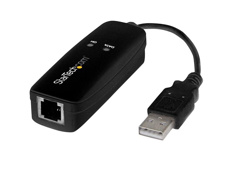 56K USB Dial-Up & Fax Modem V.92- External