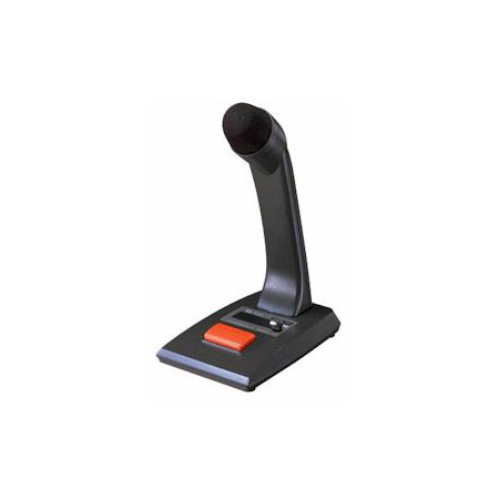 TOA Electronics PM-660U Desk Mount Push to Talk Paging Microphone