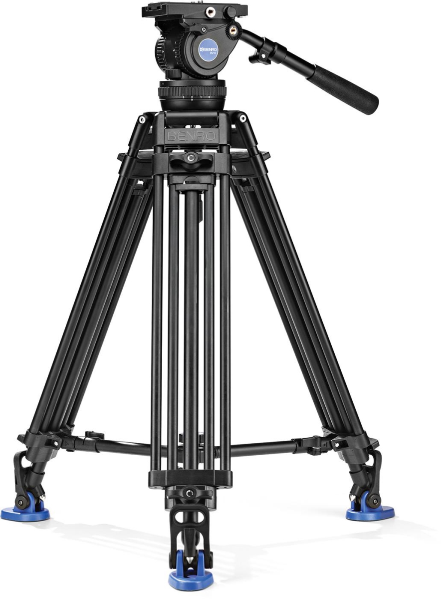 Picture of Benro BNRO-BV10 Video Tripod Kit with Dual Stage Legs - Twist Lever Lock