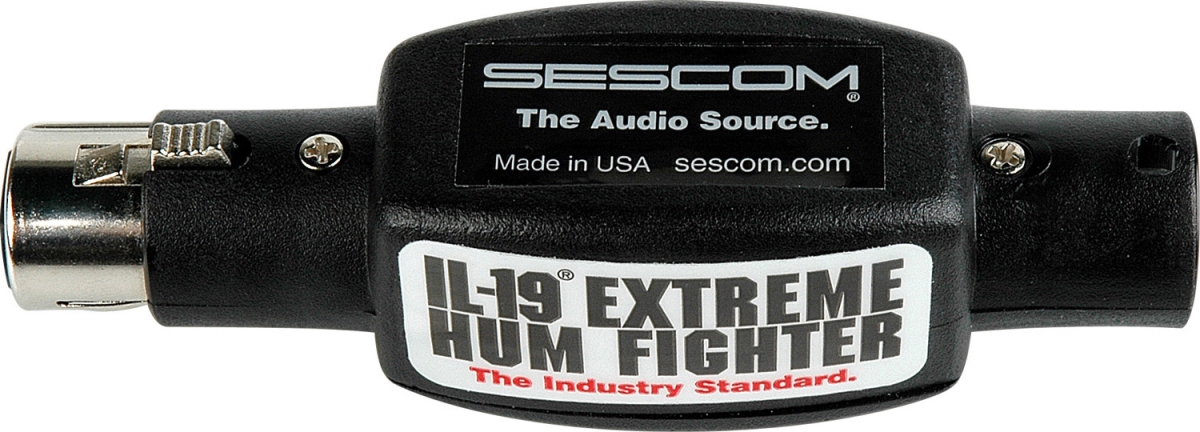 IL-19 Inline Pro Audio Hum Eliminator The Industry Standard