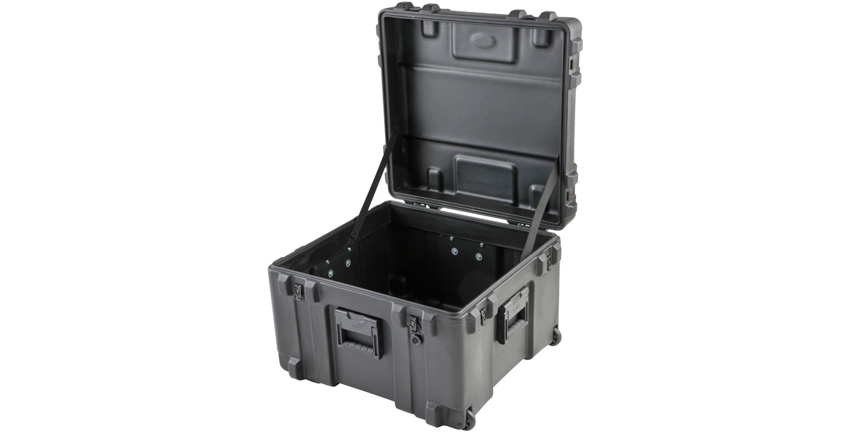 Picture of SKB 3R2423-17B-EW Roto-Molded Mil-Standard Utility Case - Empty Interior with Wheels