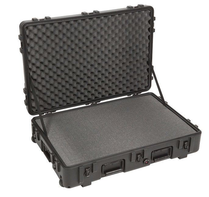 Picture of SKB 3R3221-7B-CW 32 x 21 x 7 in. Roto-Molded Mil-Standard Utility Case - Cubed Foam & Wheels
