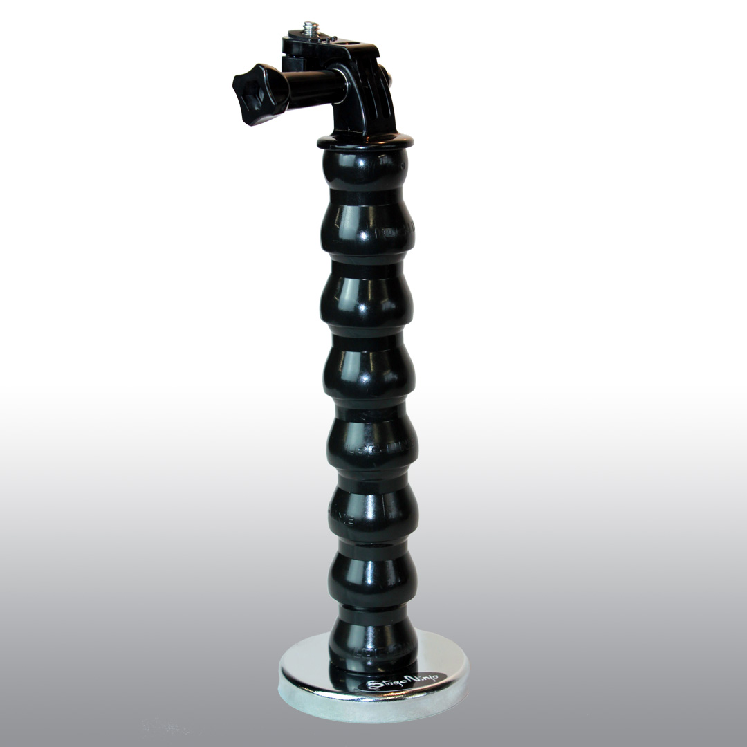 CAM-12-MB Camera & Recording Device Stand with Gooseneck on Magnet, 60 lbs