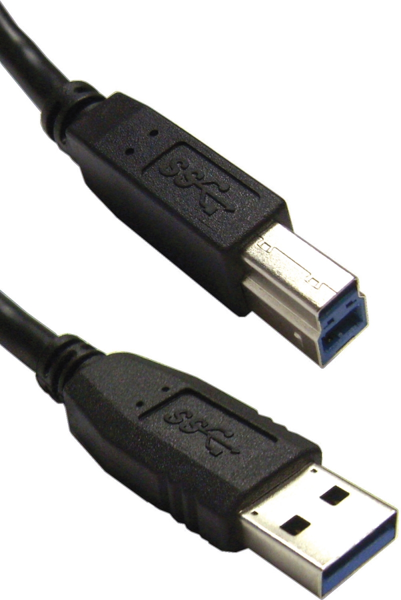 USB3-AB-1M USB 3.0 A Male to B Male Cable - 3 ft.