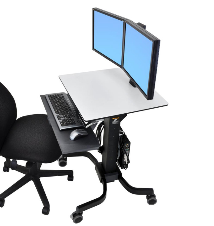 ERGO-24-214-085 Work Fit-C Dual Sit-Stand Workstation