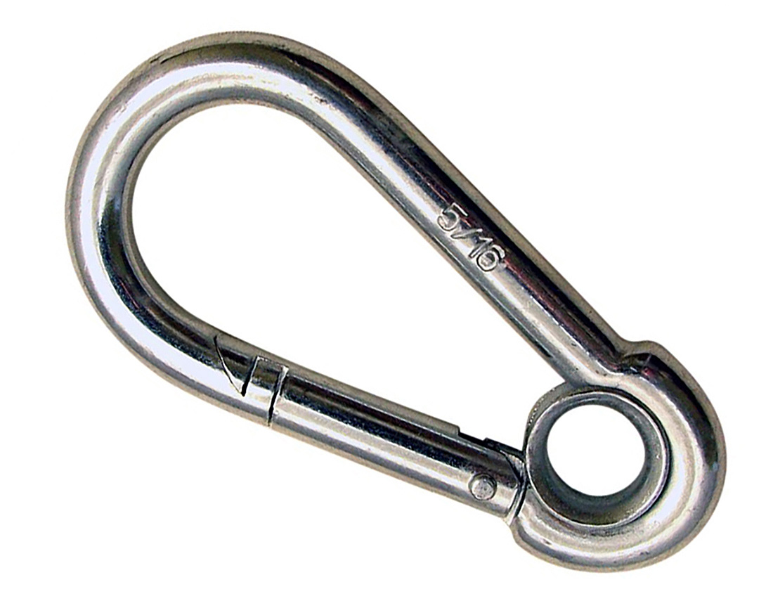 SNAP2450-312WE 0.31 in. No 2450 Snap Hook & Spring Hook with Eyelet